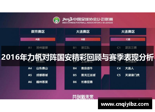 2016年力帆对阵国安精彩回顾与赛季表现分析