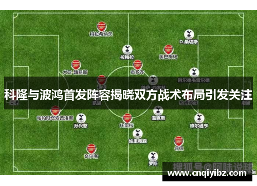 科隆与波鸿首发阵容揭晓双方战术布局引发关注